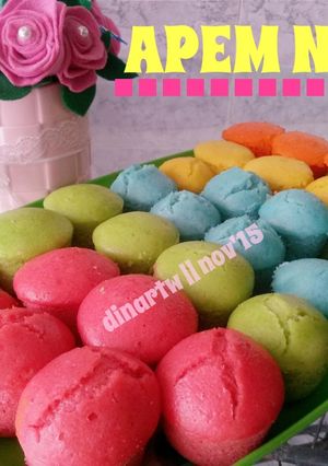 Foto resep APEM NASI RAINBOW