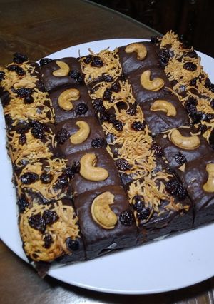 Foto resep RESEP BROWNIES COKLAT FUDGY SEKAT - DAPUR MARISA