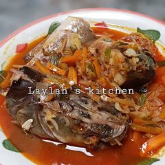 A picture of Vegetable Catfish pepper soup.