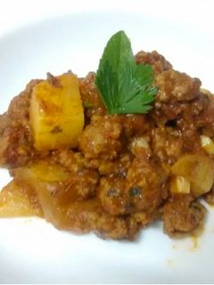 Foto de Carne moída com batatas