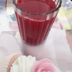 A picture of Beetroot juice.