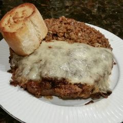 Brad's french onion pork chop bake A picture of Brad's french onion pork chop bake.