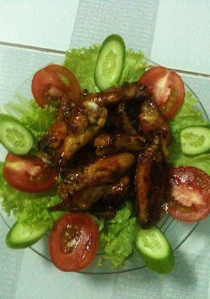 Hình của món Cánh gà chiên nước mắm.