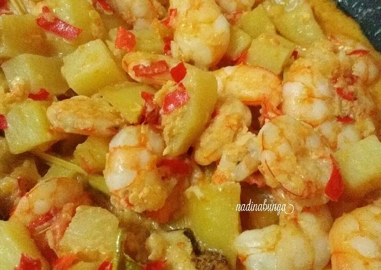 Resep Sambel Goreng Kentang Udang Anti Gagal