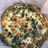 Spenótos frittata