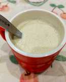 Sữa chuối thơm ngon không đường không đá