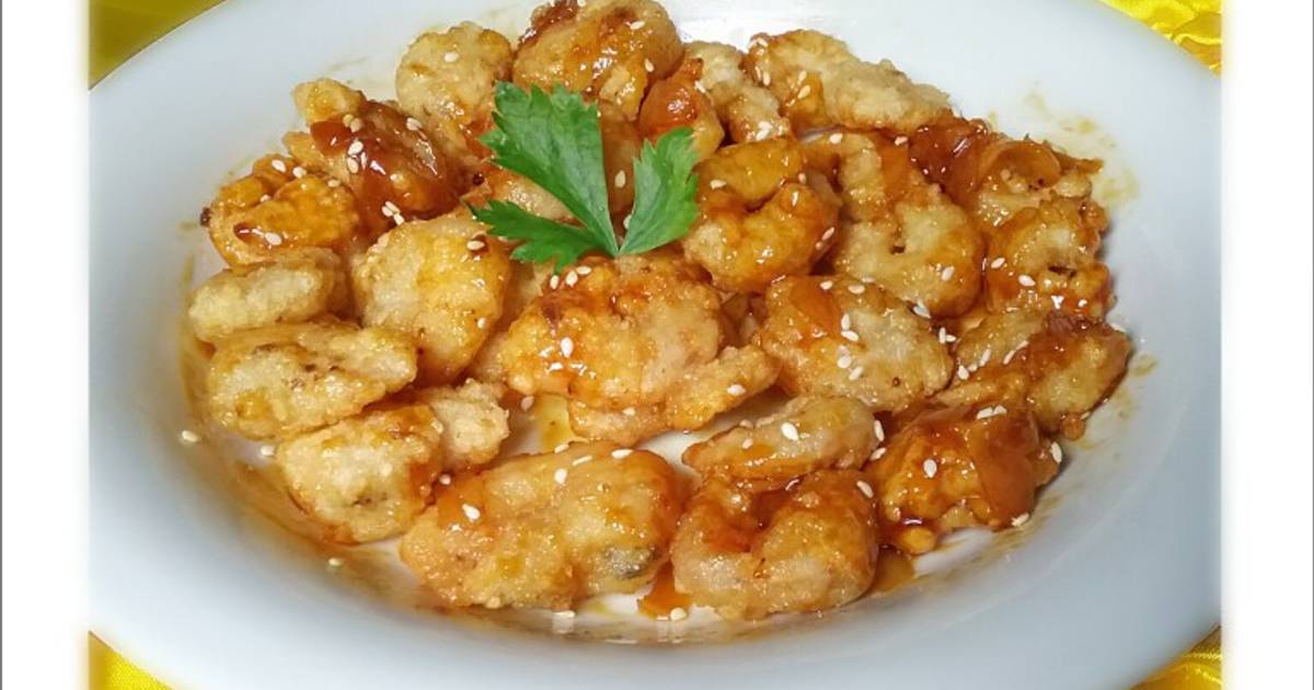 Resep Udang Crispy Saus Madu