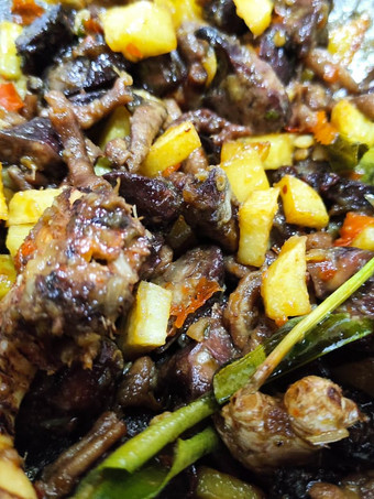 Bagaimana Membuat Sambel goreng kentang + rempelo hati ayam🐔 Anti Gagal
