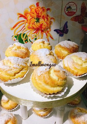 Foto resep Soes fla vanilla