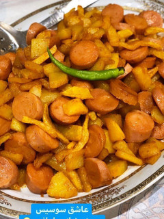 عکسی از دستور سوسیس بندری😋