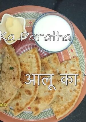 A picture of Aloo Ka Stuffed Paratha.