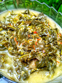Foto resep Oblok-Oblok Daun Singkong