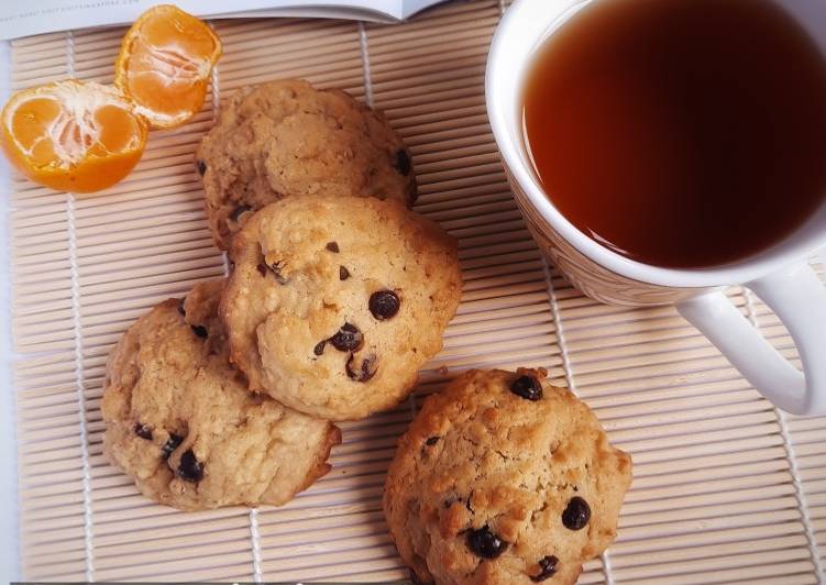 Resep Choco Oatmeal Soft Cookies Anti Gagal