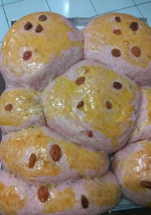 Foto resep Roti Ubi Ungu