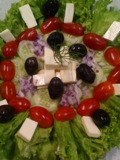 Una foto de Ensalada griega