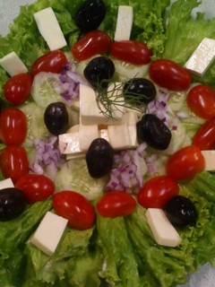 Una foto de Ensalada griega