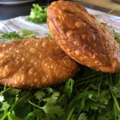 A picture of Moong dal kachori.