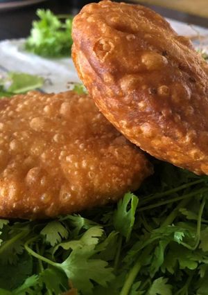 A picture of Moong dal kachori.