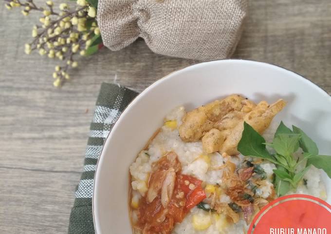 Resep Bubur manado magicom Anti Gagal