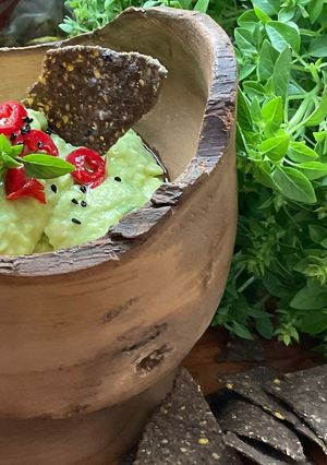 Une photo de 🍃Guacamole 🥑 recette facile🍂