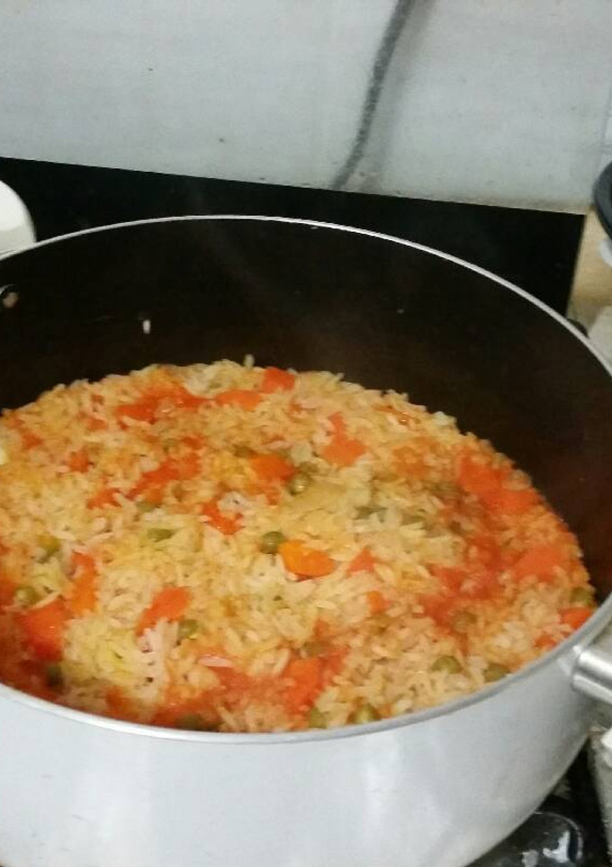 Una foto de Arroz a la Mexicana