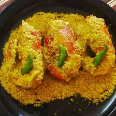 Steamed Prawn/Sorshe Bhapa Chingri A picture of Steamed Prawn/Sorshe Bhapa Chingri.