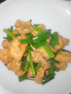 Foto resep Ca bunga bawang masak tahu