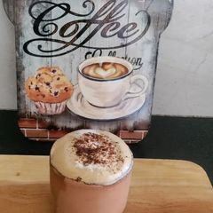 A picture of Kulhad coffee.