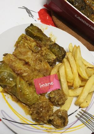 صورة لوصفة دولمة كرنب