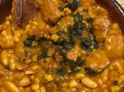 Una foto de locro de cerdo