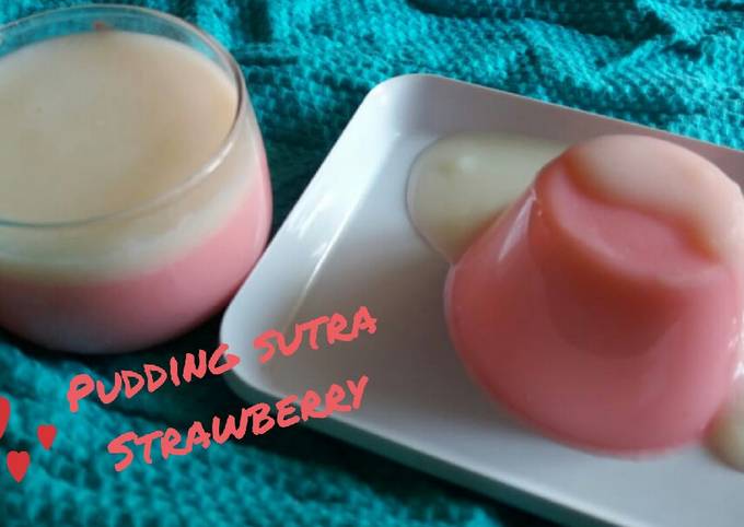 Bagaimana Membuat Puding Sutra Strawberry yang Bikin Ngiler