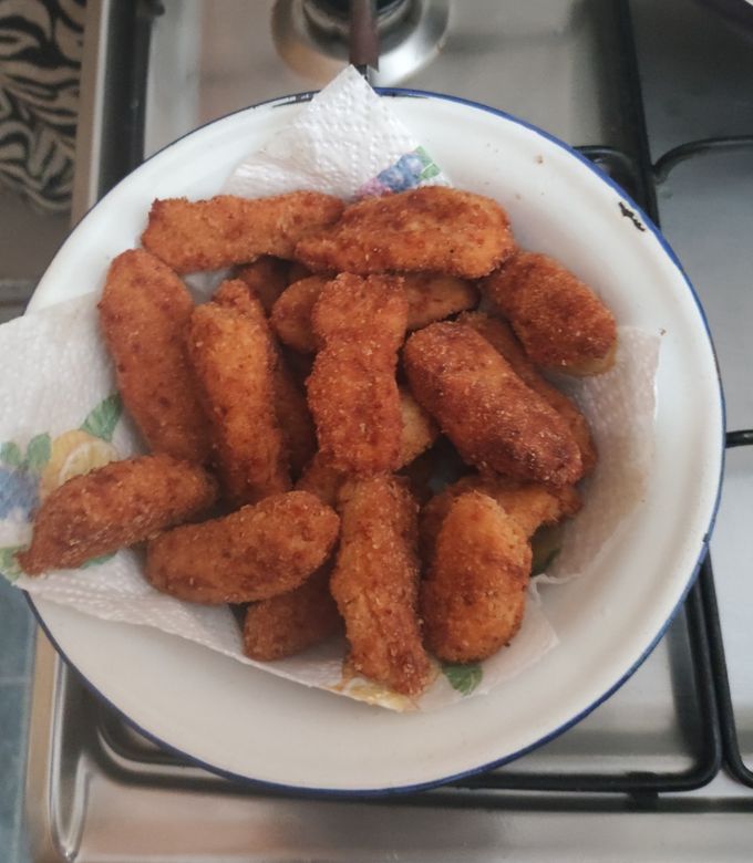 2028. Senem krokett senem sajtos golyó köret! recept fotója