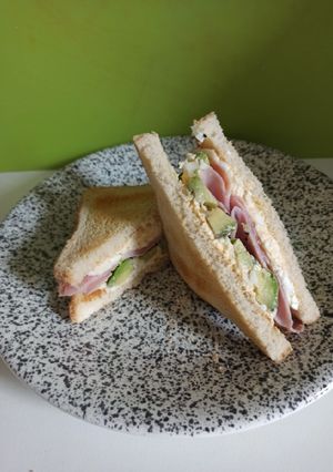 Una foto de Sándwich para brunch