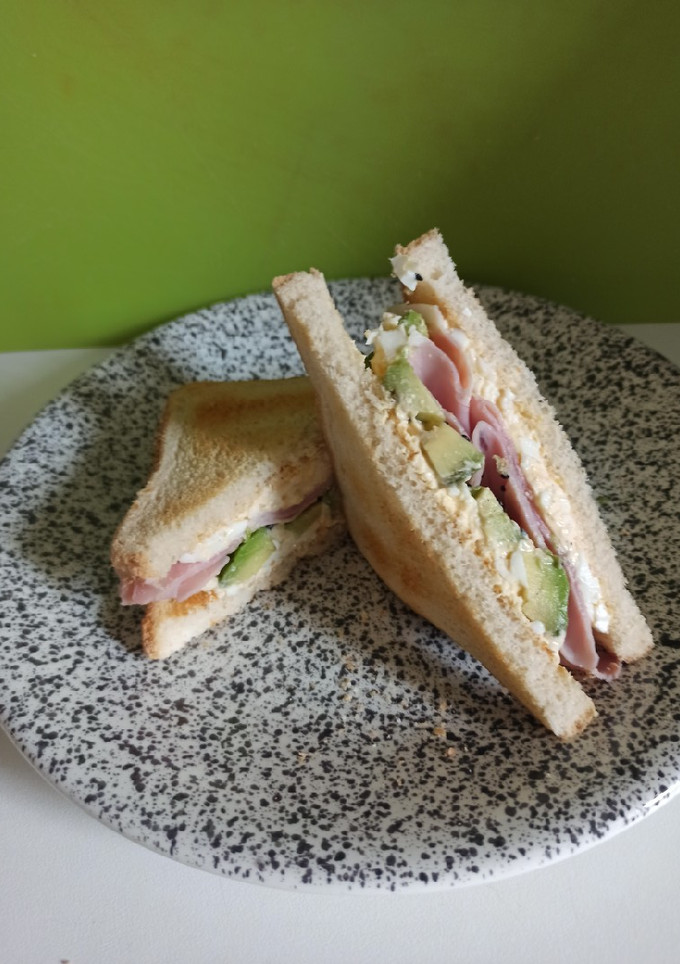 Una foto de Sándwich para brunch
