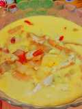 Sayur santan kentang dan tahu