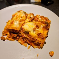 A picture of Lasagna.