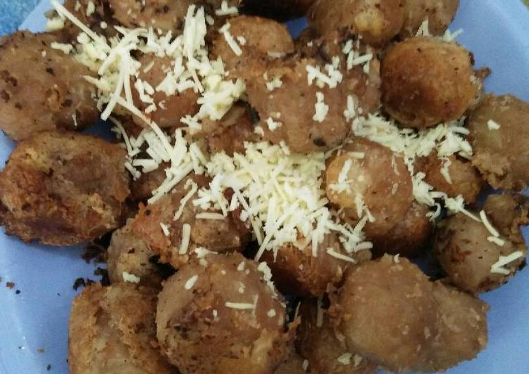 Resep Singkong Bola Crispy | Cara Buat Singkong Bola Crispy Yang Paling Enak