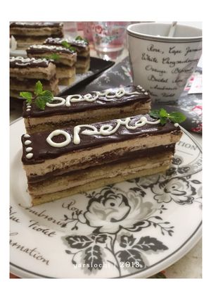 Foto resep Opera Cake (L'Opéra cake)