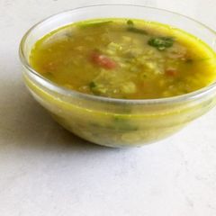 A picture of Chana dal curry.