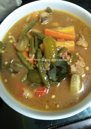 Foto resep Asem Asem Daging Ayam # 2018