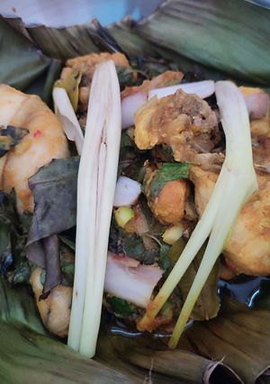 Foto resep Pepes Ayam 'Malas'