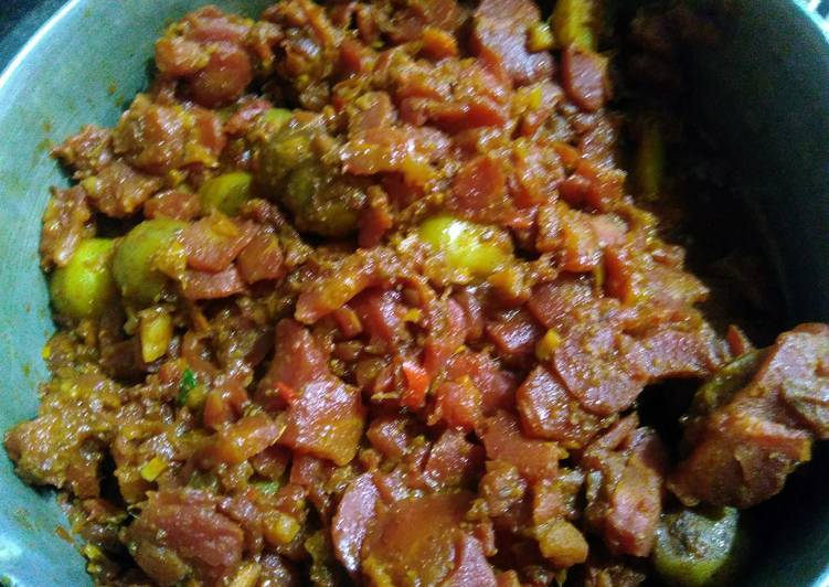 Recipe of Delicious Gajar aalu ki sabji