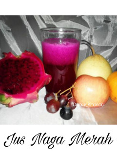 Foto resep Jus Naga Merah