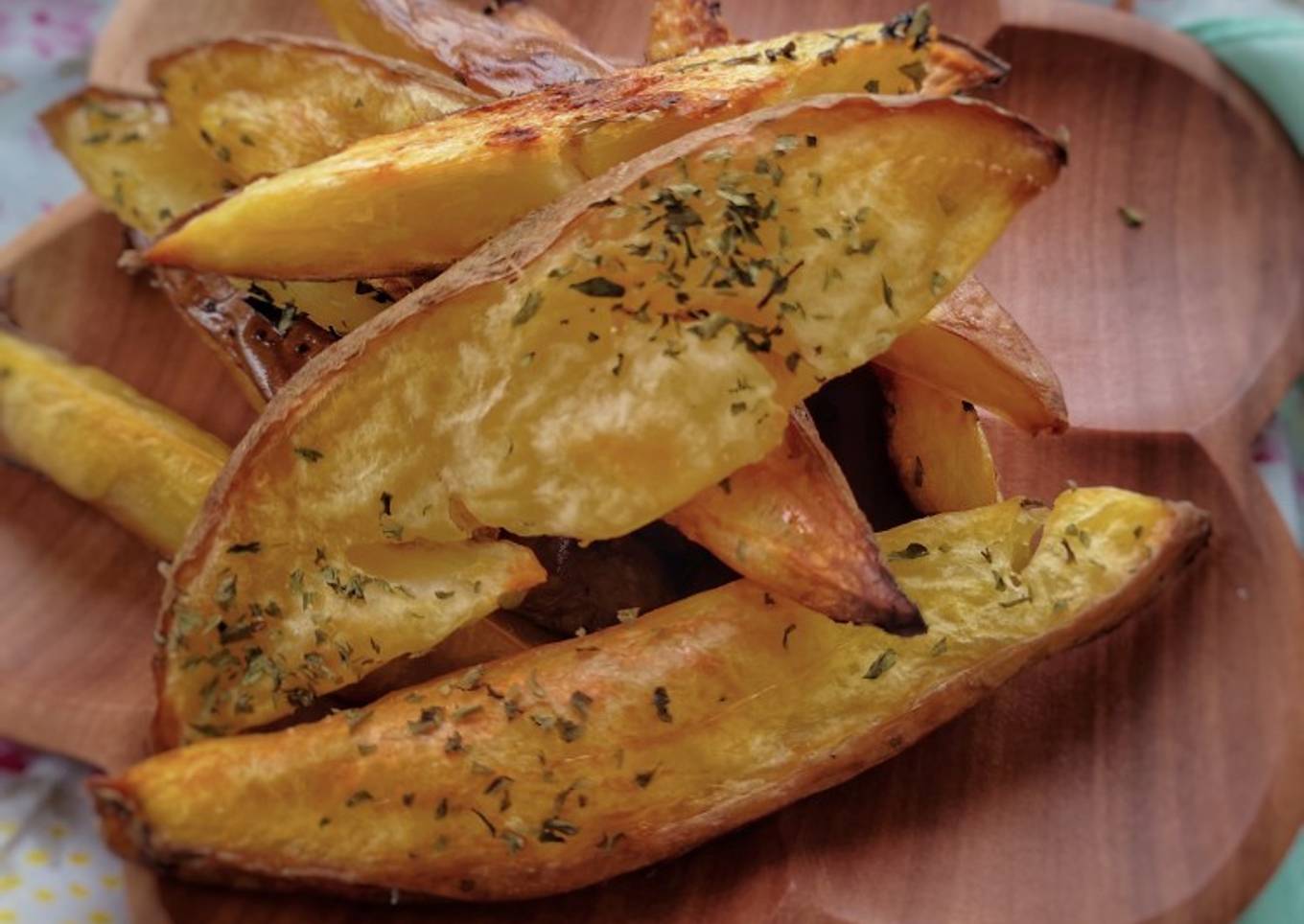 Potatoes wedges