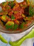 શિમલા મિર્ચ નો આચાર (Capsicum Aachar Recipe In Gujarati)