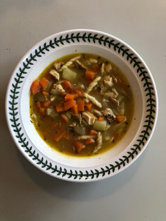 A picture of Use-up Chicken Soup.
