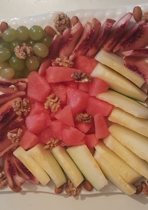 صورة لوصفة سلطة الفواكه