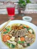 Beef Hor Fun Woshu Woshu