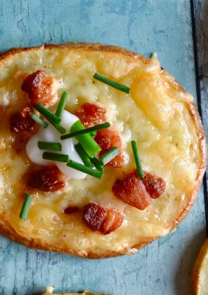 A picture of Baked Potato Slices.