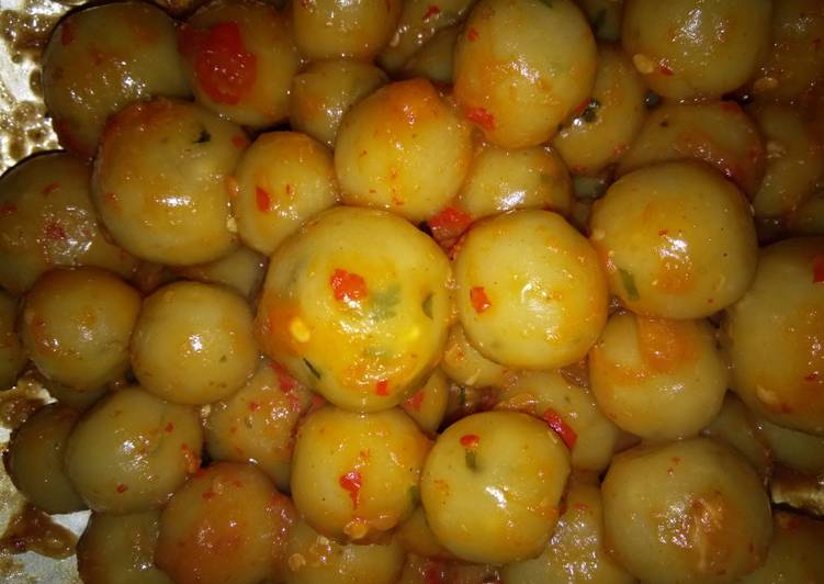 Resep Cilok bumbu seblak | Resep Membuat Cilok bumbu seblak Yang Bisa Manjain Lidah